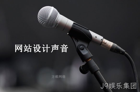 网站设计声音